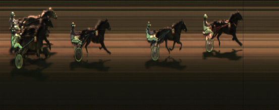 Målfoto for løp 3 på bane JA den 24.02.2017