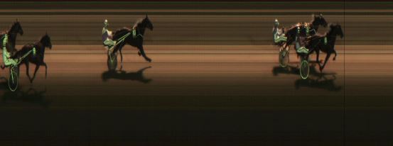 Målfoto for løp 4 på bane JA den 24.02.2017