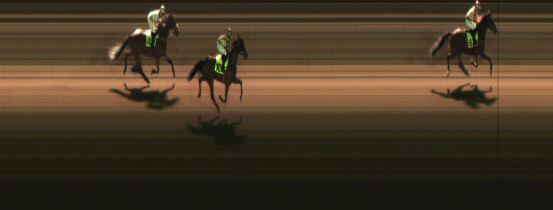 Målfoto for løp 5 på bane JA den 24.02.2017