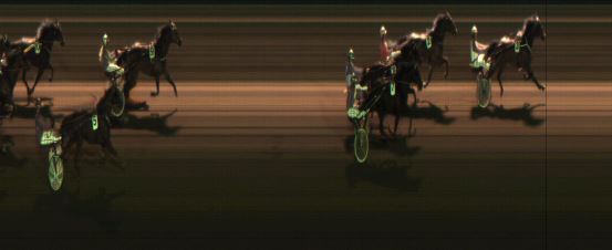 Målfoto for løp 5 på bane JA den 17.03.2017