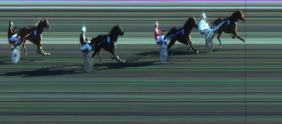 Målfoto for løp 2 på bane JA den 26.03.2017