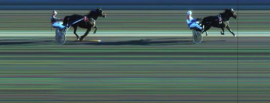 Målfoto for løp 3 på bane JA den 26.03.2017