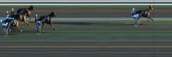 Målfoto for løp 5 på bane JA den 26.03.2017