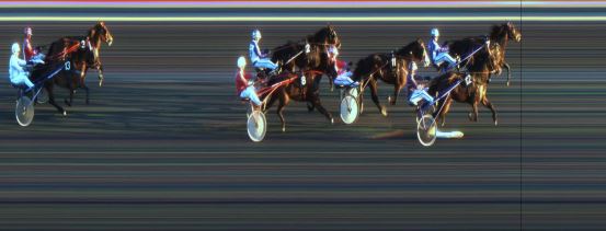 Målfoto for løp 6 på bane JA den 26.03.2017