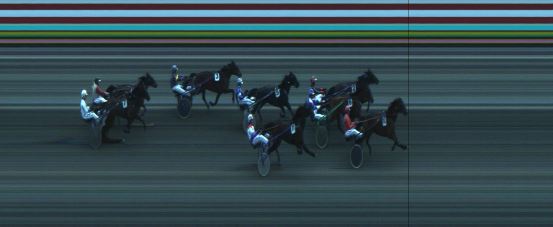 Målfoto for løp 5 på bane JA den 06.04.2017