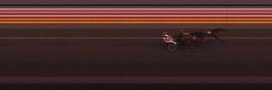 Målfoto for løp 1 på bane JA den 20.04.2017