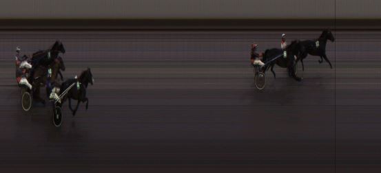 Målfoto for løp 4 på bane JA den 28.04.2017