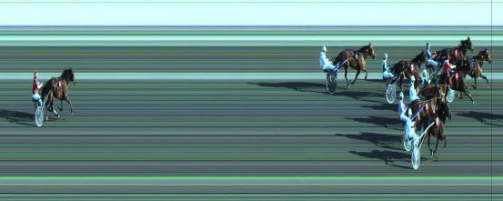 Målfoto for løp 3 på bane JA den 12.05.2017