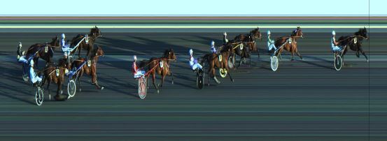 Målfoto for løp 7 på bane JA den 12.05.2017