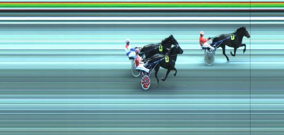 Målfoto for løp 1 på bane JA den 20.05.2017