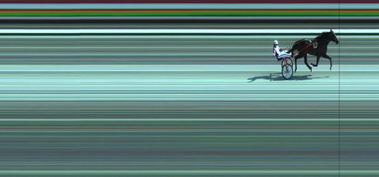 Målfoto for løp 7 på bane JA den 20.05.2017