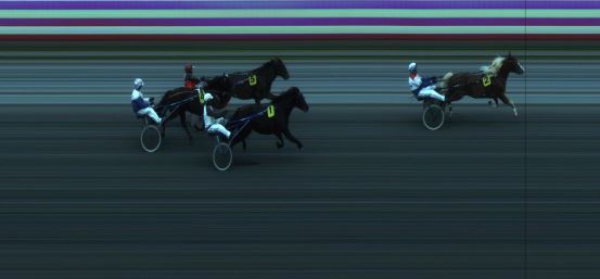 Målfoto for løp 1 på bane JA den 09.06.2017