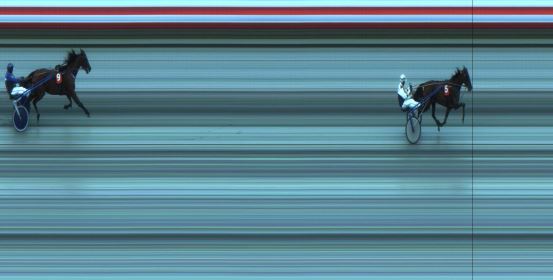 Målfoto for løp 3 på bane JA den 09.06.2017