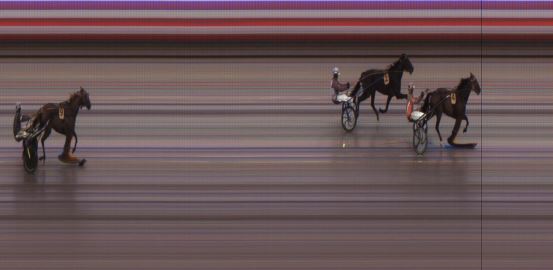 Målfoto for løp 7 på bane JA den 09.06.2017