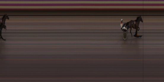 Målfoto for løp 8 på bane JA den 09.06.2017