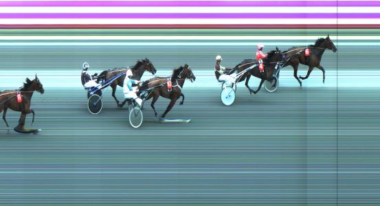 Målfoto for løp 3 på bane JA den 12.06.2017