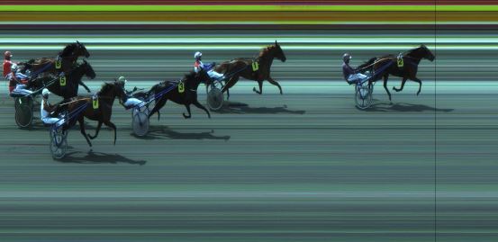 Målfoto for løp 1 på bane JA den 19.06.2017