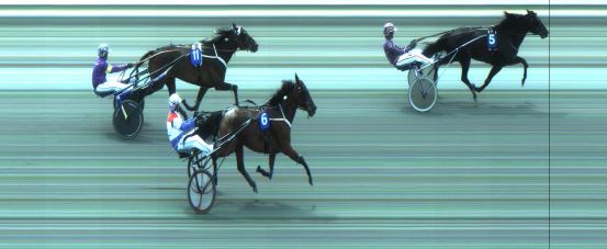 Målfoto for løp 2 på bane JA den 19.06.2017