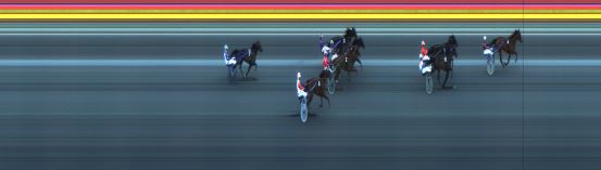 Målfoto for løp 6 på bane JA den 26.06.2017