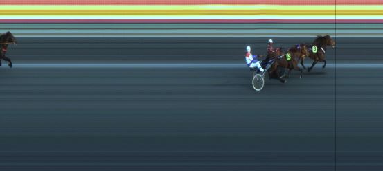 Målfoto for løp 9 på bane JA den 06.07.2017