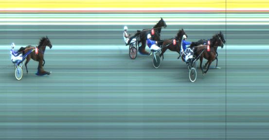 Målfoto for løp 3 på bane JA den 07.07.2017