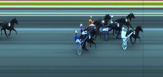 Målfoto for løp 5 på bane JA den 07.07.2017