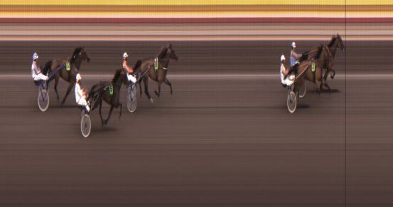 Målfoto for løp 9 på bane JA den 07.07.2017