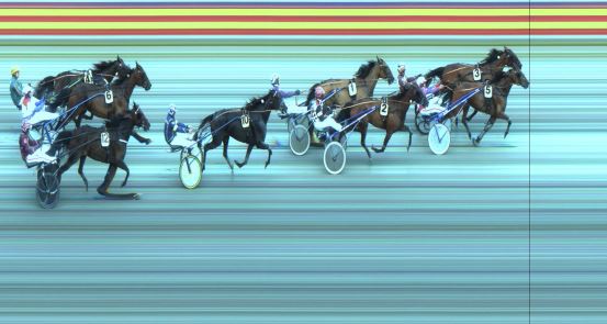 Målfoto for løp 7 på bane JA den 08.07.2017