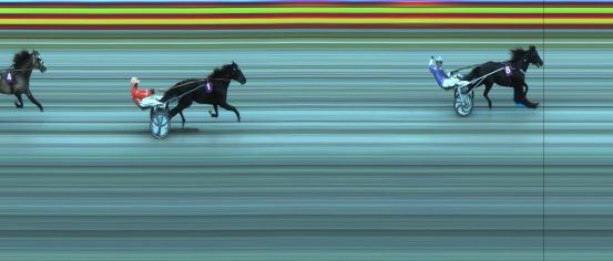 Målfoto for løp 8 på bane JA den 08.07.2017