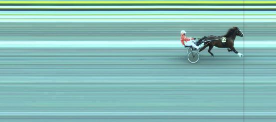 Målfoto for løp 1 på bane JA den 09.07.2017