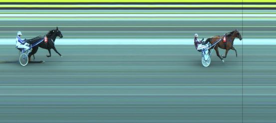 Målfoto for løp 3 på bane JA den 09.07.2017