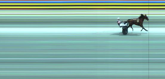 Målfoto for løp 7 på bane JA den 09.07.2017