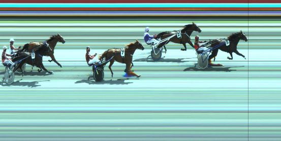 Målfoto for løp 5 på bane JA den 13.07.2017