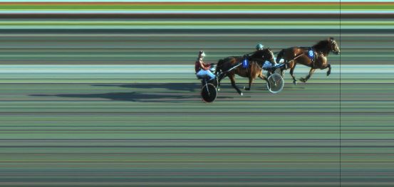 Målfoto for løp 2 på bane JA den 27.08.2017