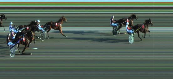 Målfoto for løp 3 på bane JA den 27.08.2017