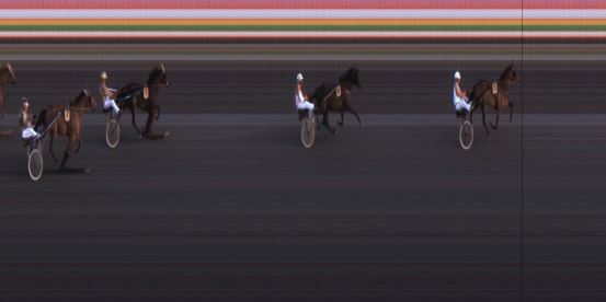 Målfoto for løp 7 på bane JA den 27.08.2017