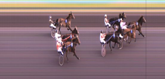 Målfoto for løp 2 på bane JA den 12.09.2017