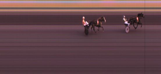 Målfoto for løp 3 på bane JA den 12.09.2017