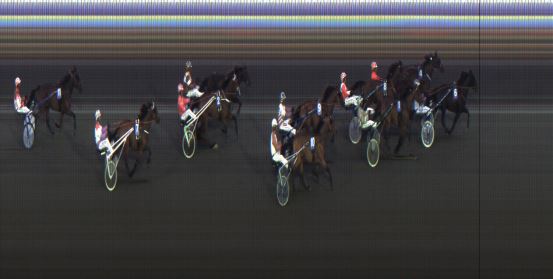 Målfoto for løp 2 på bane JA den 22.09.2017