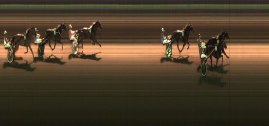 Målfoto for løp 4 på bane JA den 22.09.2017