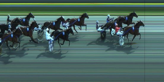 Målfoto for løp 2 på bane JA den 30.09.2017