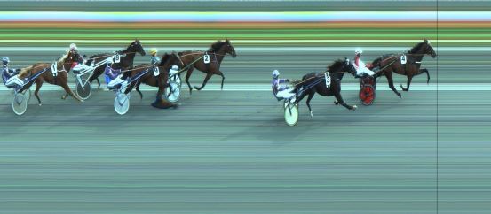 Målfoto for løp 5 på bane JA den 30.09.2017