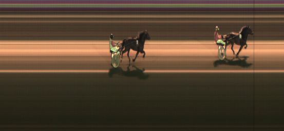 Målfoto for løp 8 på bane JA den 27.10.2017