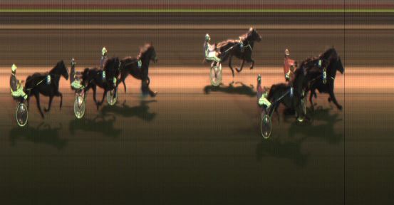 Målfoto for løp 2 på bane JA den 03.11.2017