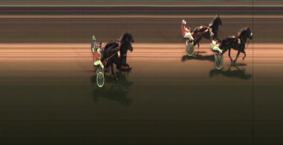 Målfoto for løp 3 på bane JA den 03.11.2017