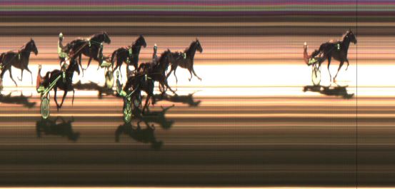 Målfoto for løp 6 på bane JA den 17.11.2017