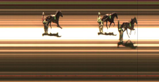 Målfoto for løp 9 på bane JA den 17.11.2017