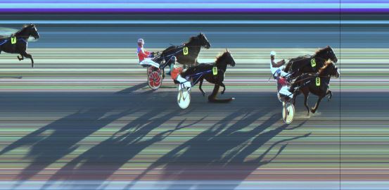 Målfoto for løp 1 på bane JA den 25.11.2017