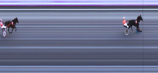 Målfoto for løp 3 på bane JA den 25.11.2017