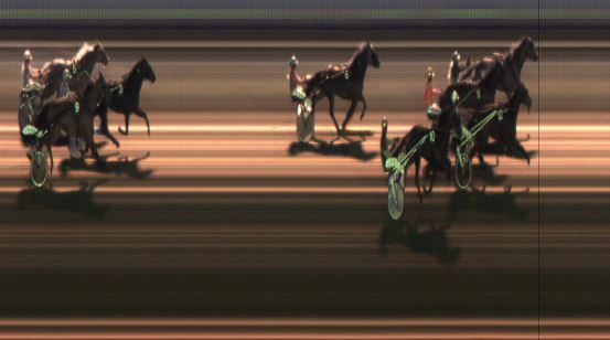 Målfoto for løp 6 på bane JA den 25.11.2017